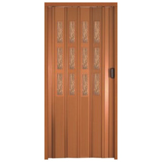 Indendørs foldedør Italbox, 85×203 cm + Niagara-glas i plast