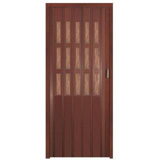 Foldedør til indvendig brug, Italbox, 100 × 203 cm + Niagara-glas i plast