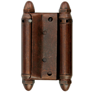 Dobbeltvirkende hængsel til døre, antikkobber, 100×53 mm
