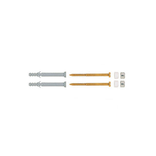 Monteringssæt til sanitet, plug 8 × 80 mm, skrue 6 × 85 mm
