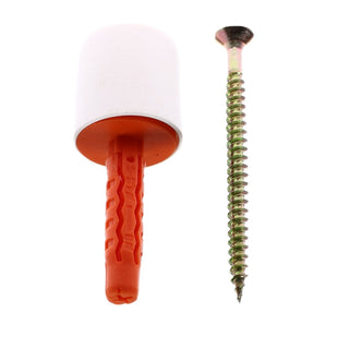 Gulvdørstopper, Easy-Fix, gummi, 25 mm