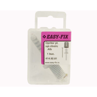 Gulvdørstopper, Easy-Fix, gummi, 25 mm