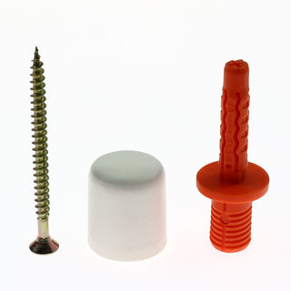 Gulvdørstopper, Easy-Fix, gummi, 25 mm