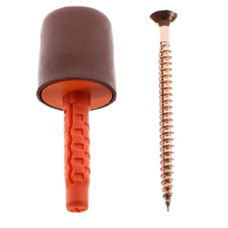 Gulvdørstopper, Easy-Fix, gummi, 25 mm