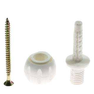 Gulvdørstopper, Easy-Fix, gummi, 30 mm