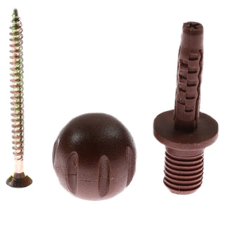 Gulvdørstopper, Easy-Fix, gummi, 30 mm