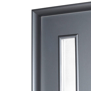 Indvendig hulkernedør med glas, R80, højrehængt, Gol II, 202×86×4 cm med karm