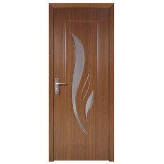Indvendig dør i træ med glas, Super Door F03-78-S, venstre/højre, 78×203 cm