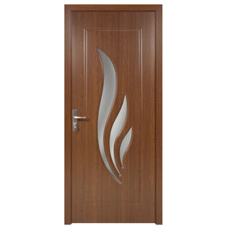 Indvendig dør i træ med glas, Super Door F03-88-S, venstre/højre, 88×203 cm