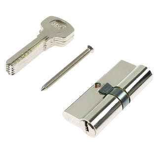 Sikkerhedscylinder til træ-/metaldøre Yale, messing, 5 nøgler, 35×35 mm