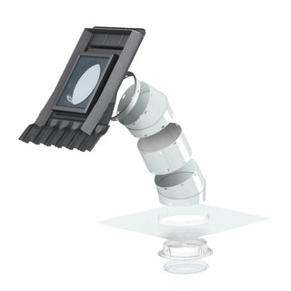 Velux TWR OK14 Soltunel til Skråt Tag – Rigid, 35 cm – 90-170 cm