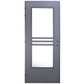 Indvendig hulkernedør med glas, R80, højrehængt, Gol II, 202×76×4 cm med karm