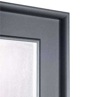 Indvendig hulkernedør med glas, R80, venstrehængt, Gol II, 202×76×4 cm med karm