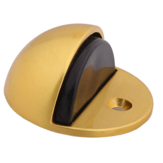 Gulvdørstopper, Stop01, zamak, poleret, 45 mm
