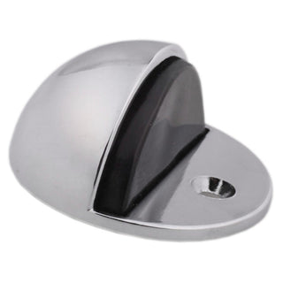 Gulvdørstopper, Stop01, zamak, poleret, 45 mm