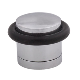 Gulvdørstopper, Stop02, zamak, satinnikkel, 40 mm