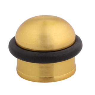 Dørstopper til gulv, Stop03, poleret zamak, 33 mm