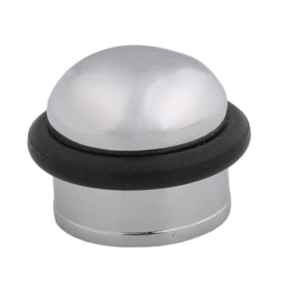 Dørstopper til gulv, Stop03, poleret zamak, 33 mm