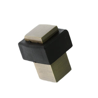 Dørstopper til gulv, Stop07, zamak, antik, 35×25 mm