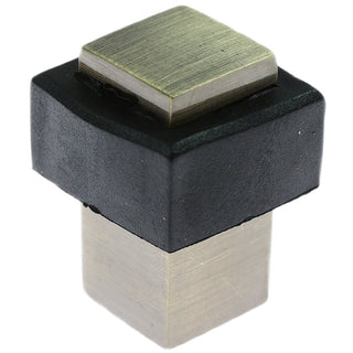 Dørstopper til gulv, Stop07, zamak, antik, 35×25 mm