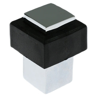 Dørstopper til gulv, Stop07, poleret zamak, 35×25 mm