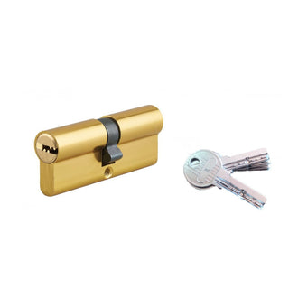Sikkerhedscylinder med europrofil Serruprix Thirard, zamak, 5 vendbare nøgler, 40×40 mm