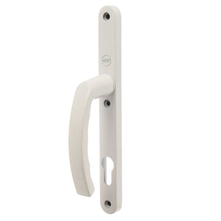 Dørgreb til PVC-dør, med skilt, 35 A023 92 3P 5001, til cylinder, metal, 92 mm