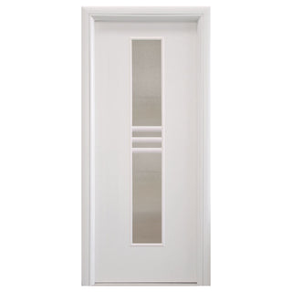 Indvendig cellekernedør med glas, R80, højrehængt, Gol D3, 76×202 cm