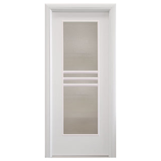 Indvendig cellekernedør med glas, R80, højrehængt, Gol D3, 76×202 cm