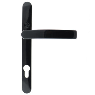 Dørgreb til PVC-dør, med skilt, 35 A023 2P 85 5601, til cylinder, metal, 85 mm
