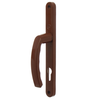 Dørgreb til PVC-dør, med skilt, 35 A023 2P 85 7501, til cylinder, metal, 85 mm