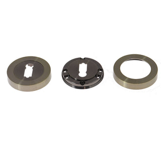 Dørgreb med rund rosette til indvendig dør, BestImp B28, metallegering, antik 120×50 mm