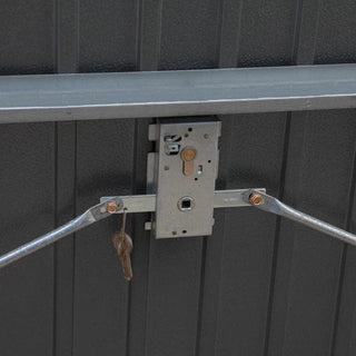 Overhead hængslet garageport, Light GSL, 2500/3000x2125 mm, Med/uden el-portåbner