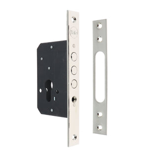 Ekstra indbygget dørlås til metaldøre, Yale, 3 bolte, 150×100×30 mm