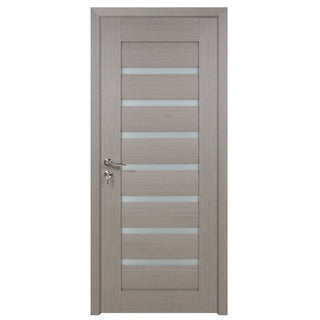 Indvendig dør i træ med glas, BestImp G3-78-G, venstre/højre, 78×203 cm