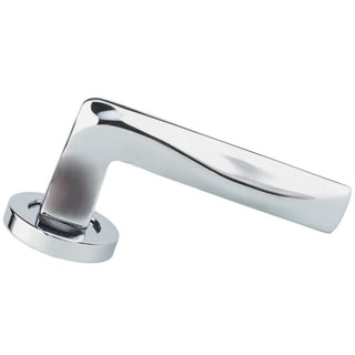 Dørgreb med rund rosette til indendørsdør, Mepa Design Elit Lux, zamak, 130×55 mm