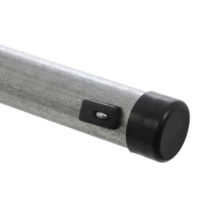 Rund Galvaniseret Hegnspæl 2000 mm Ø38 mm – Varmforzinket