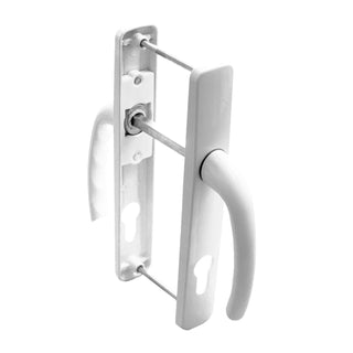 Dørgreb til udendørs dør, med skilt, Safir, til cylinder, aluminium, 35 × 85 mm