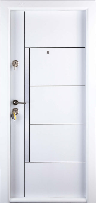 Indvendig metaldør Megadoor Prestige 1 Lux 1017, højre, 88 × 200 cm
