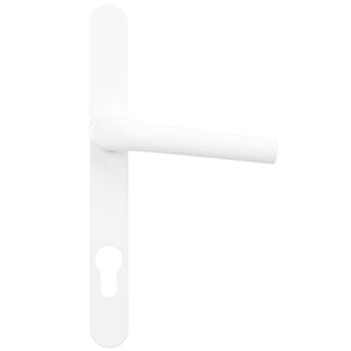 Dørgreb til indendørs dør, med skilt, Safir, til cylinder, aluminium, 25 × 92 mm
