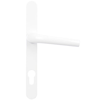 Dørgreb til indendørs dør, med skilt, Filiz, til cylinder, aluminium, 92 mm