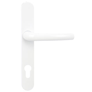 Dørgreb til indendørs dør, med skilt, Bati, til cylinder, aluminium, 92 mm