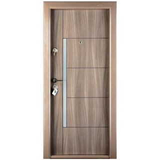 Indvendig metaldør Megadoor Prestige 1 Lux 1017, højrehængt, 88 x 200 cm