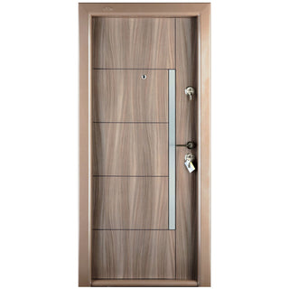 Indvendig metaldør Megadoor Prestige 1 Lux 1017, venstrehængt, 88 x 200 cm