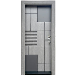 Indvendig metaldør Megadoor Elite Plus 1047, venstrehængt, 88 x 200 cm