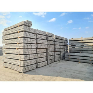 Beton Hegnstolpe 2400x80x70 mm – Armeret – Grå