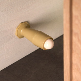 Vægdørstopper i plastik, 90×38 mm