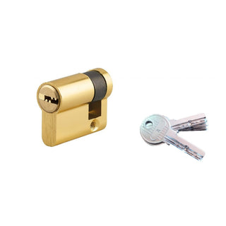 Sikkerhedscylinder europrofil Serruprix Thirard, zink-aluminium, 5 vendbare nøgler, 30×10 mm