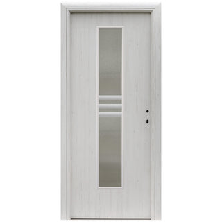 Indvendig cellefyldt dør med glas, R80 Doina, venstrehængt, Gol D2 fibra, 86×202 cm