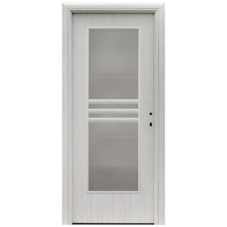 Indvendig cellefyldt dør med glas, R80 Doina, venstrehængt, Gol D3 fibra, 86×202 cm